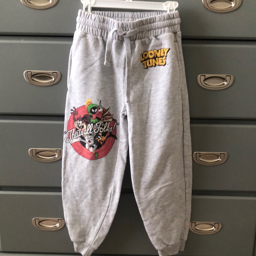 Warner Bros. Looney Tunes Gray Kids Joggers